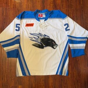 Saint John Sea Dogs Hockey Jersey #52 Christensen Sz Medium By Lutch Preowned!